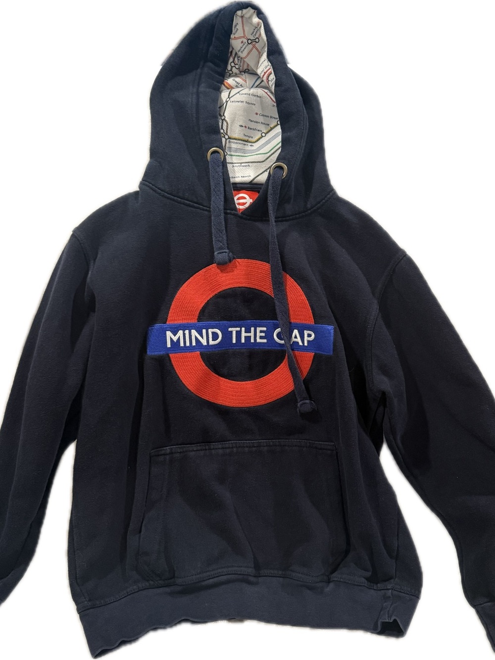 TfL Mind the Gap hoodie